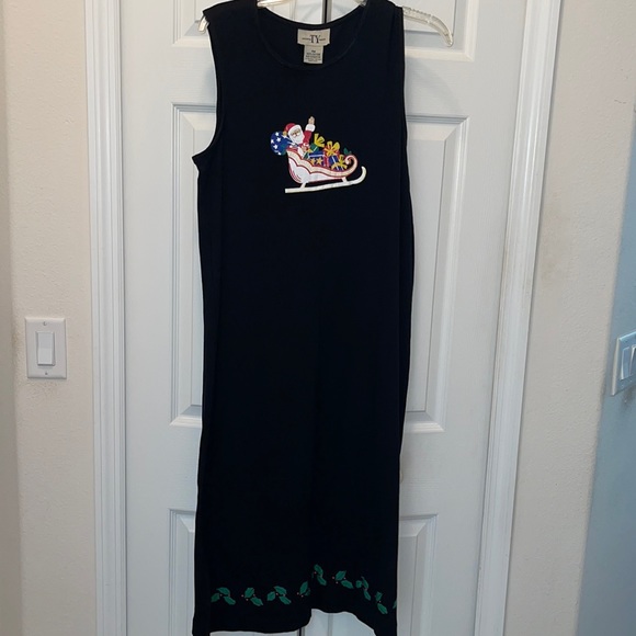 TY Original Wear Dresses & Skirts - Black Sleeveless Christmas Dress